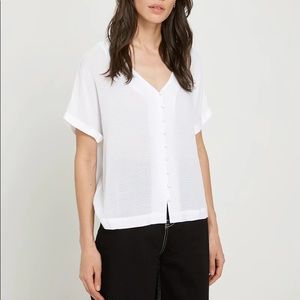 White Frank & Oak Blouse